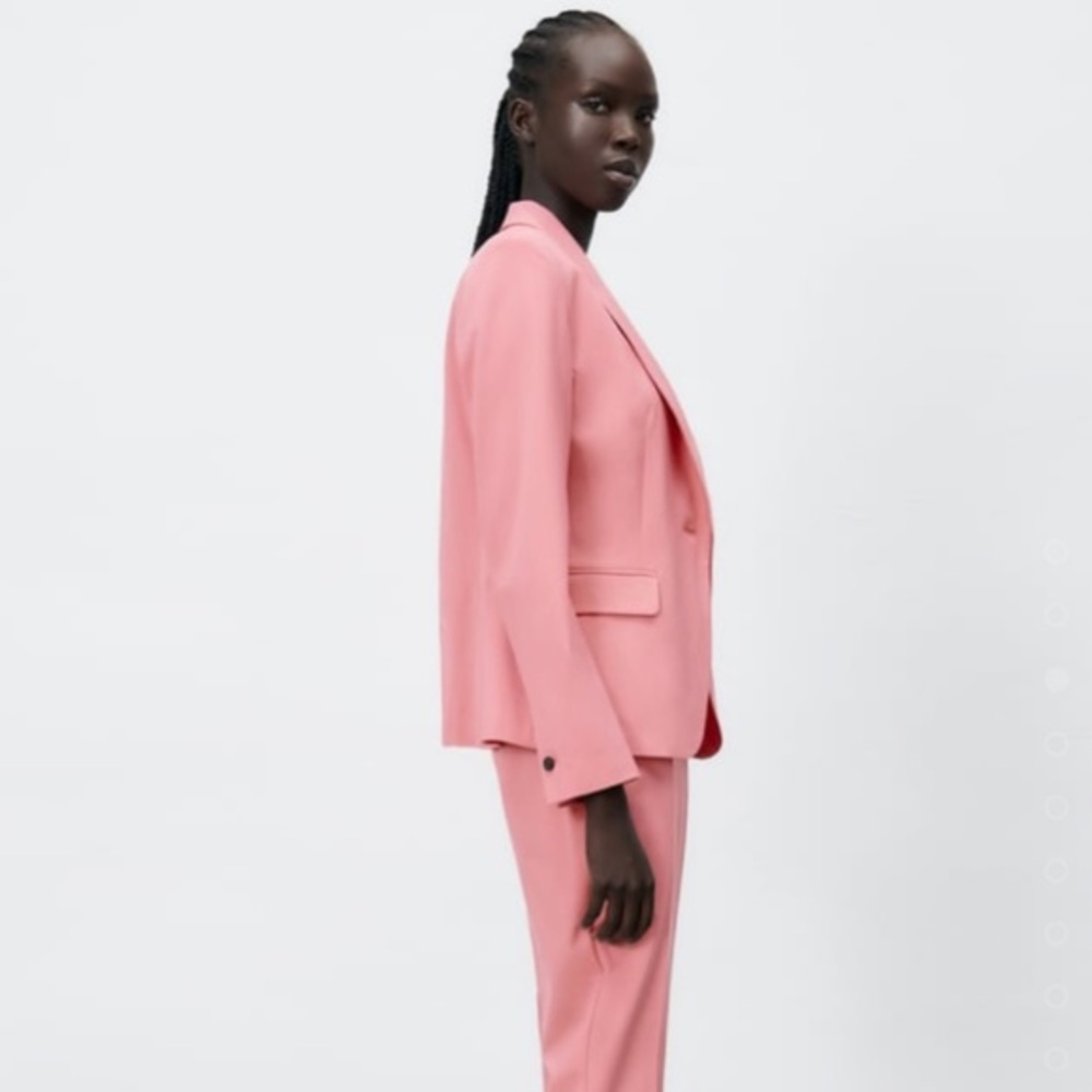New Zara | Light Pink Blazer - Picture 12 of 16